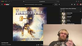 Freedom Hammerfall - Live Free Or Die Reaction