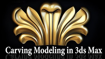 Classic Carving Decoration Modeling in 3dsMax