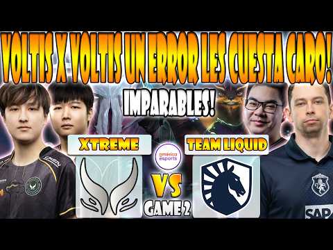 TEAM LIQUID vs XTREME GAMING BO3[GAME 2]NISHA, MICKE,BOXI VS AME, NOTHINGTOSAY-DREAMLEAGUE SEASON 29