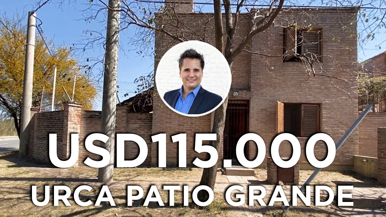 Duplex a la venta en Urca con Patio grande y construcción tradicional.