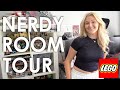 My nerdy lego room tour  2023