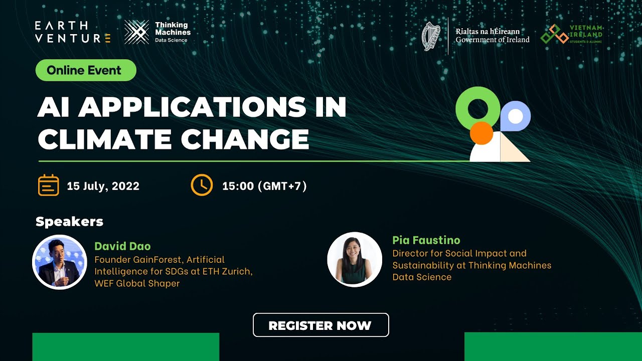 [Webinar] AI Applications In Climate Change - YouTube