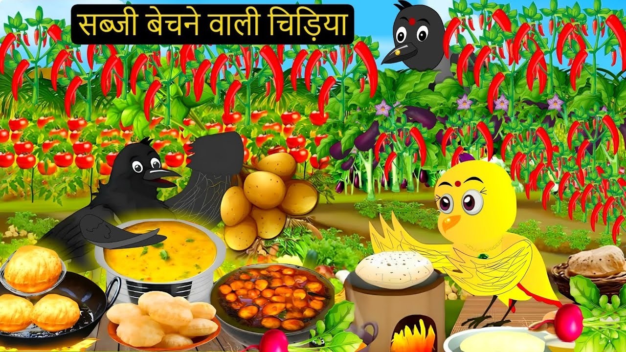 2-09-2026 | Chidiya Wala Cartoon | Rano Kalo | कार्टून चिड़िया | Hindi Kahani Dekhao | Chichu TV