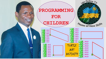 TURTLE ART TUTORIAL || How to draw GEOMETRIC SHAPES (Part I)