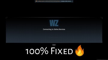 Call Of Duty: Warzone | connecting to online services | loading screen issue fixed