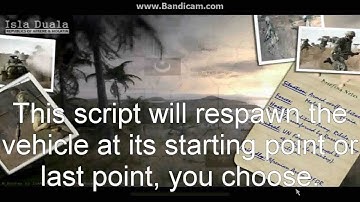 ARMA 2 Tutorial: Unit/Vehicle Respawns