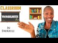 How to call classroom items in swahililearn vocabulariesswahili learnswahili