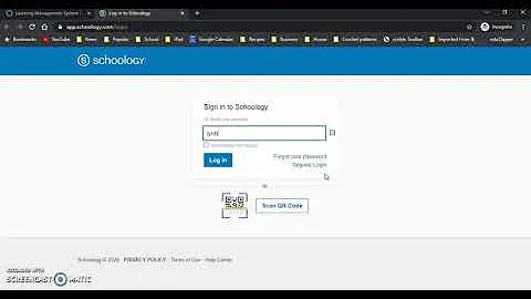 Schoology - Logging in Using SSO (Single Sign-On)