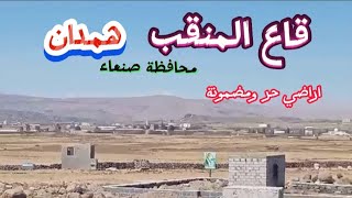اراضي قاع المنقب همدان صنعاء| فرصة العمر اراضي حر وسليمة