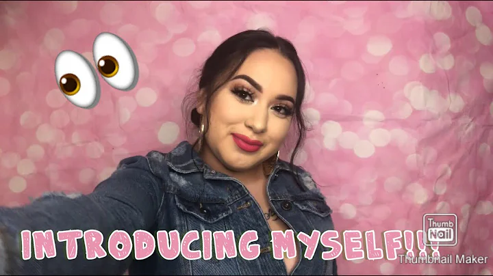 INTRODUCING MYSELF | HEIDI VELAZQUEZ