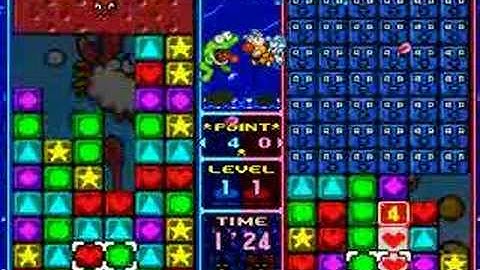 Tetris Attack Battle v Computer LV 7 -48-