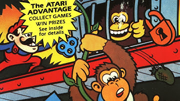 Classic Game Room HD - DONKEY KONG JUNIOR for Atari 7800