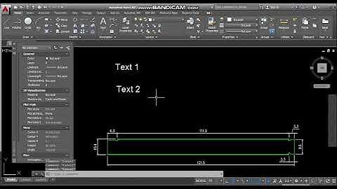 Auto CAD การใส่ข้อความในแบบ_ด้วยคำสั่ง TEXT และ MTEXT