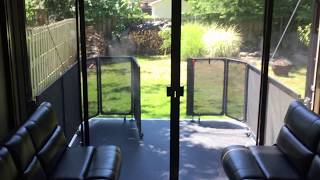 RV Toy hauler screen patio kit under $400