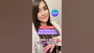 How To Make An Ebook Using Canva & Make An Ebook Mockup #canvatutorial