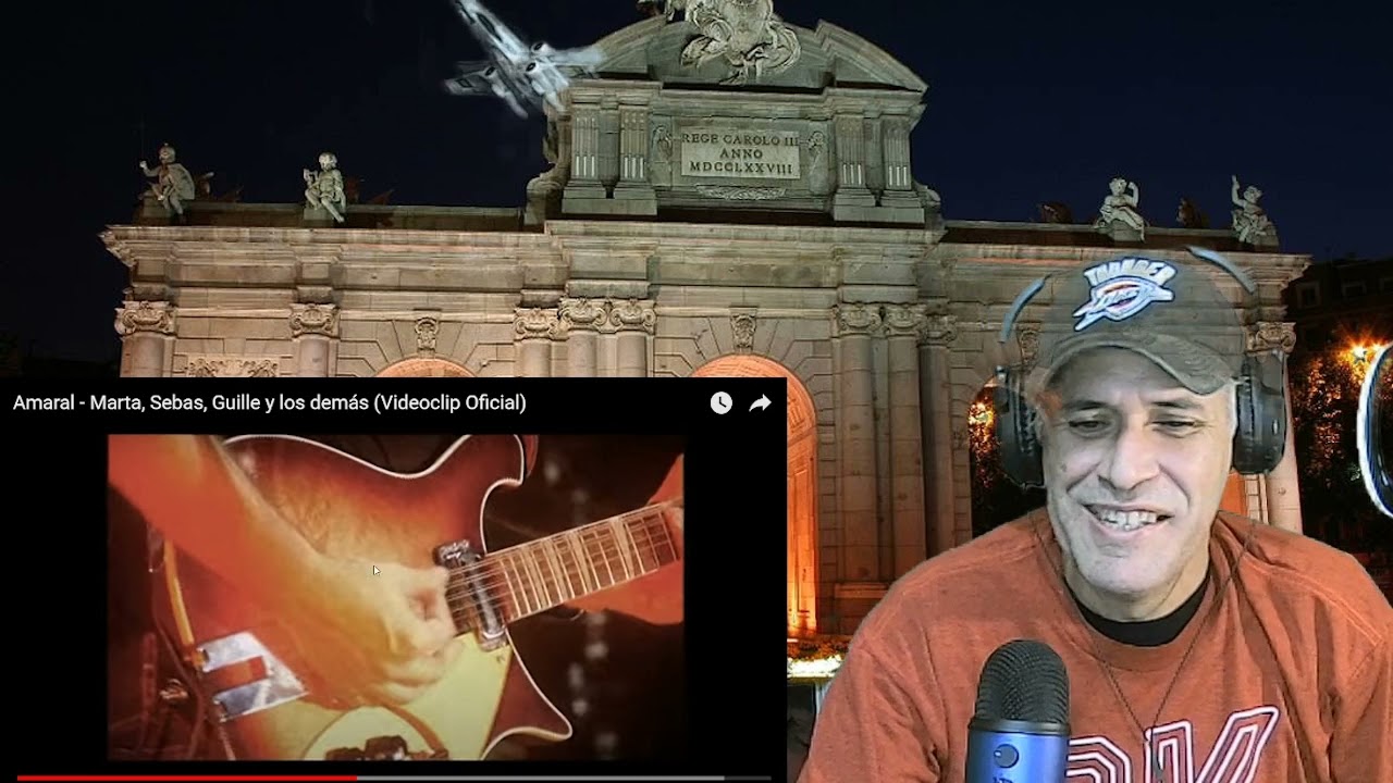 Amaral-----Marta,Sebas,Guille y los demas---reaccion.