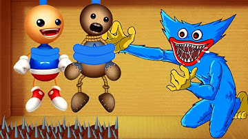 Huggy Wuggy Buddy vs 2 Buddyman | Kick the Buddy 2 Forever vs Poppy Playtime Android Gameplay