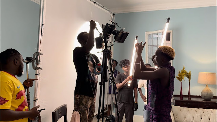 Behind the scenes of Baba Tundey ft Jay Bahd Anastasia Official Music Video.