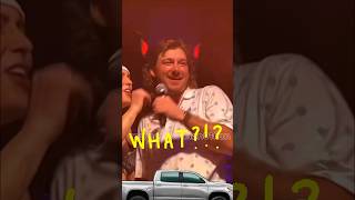 Morgan Wallen gets asked CRAZY question 😳😂 #shorts #morganwallen #countrymusic