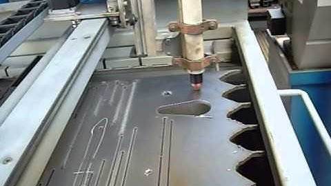 Plasma Cutter Cutting G-code (Cam Drawing)
