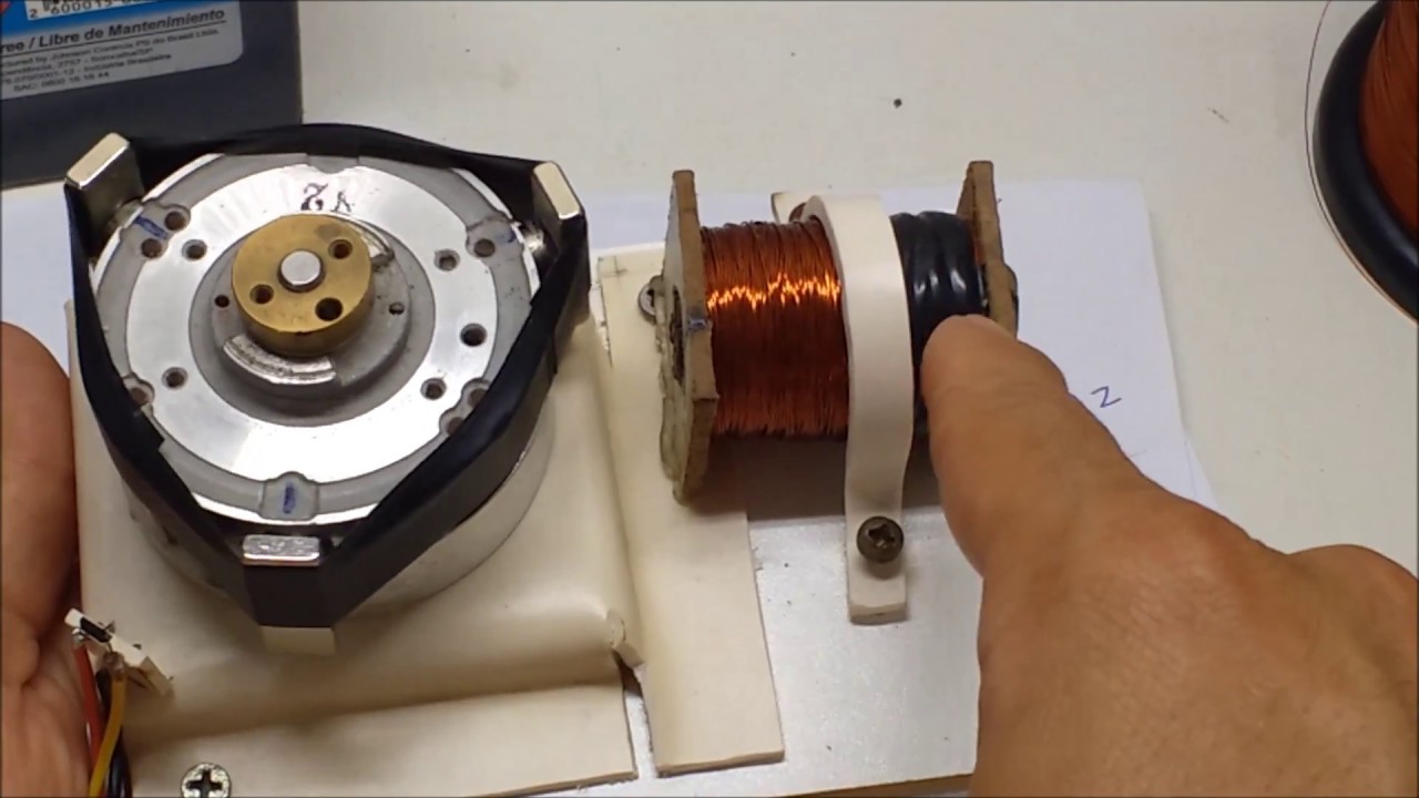 Como funciona um Motor de Pulso com Sensor Hall + Transistor