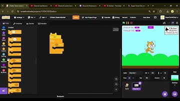 How to make a Clicker game l Scratch tutorial #1