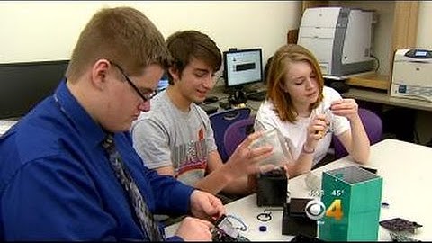 Local High School Students Send Problem-Solving Invention To Space