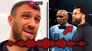 'He ROBBED Me As Well!' Lomachenko REACTS On Leaked Audio Of Bill Haney & Referee