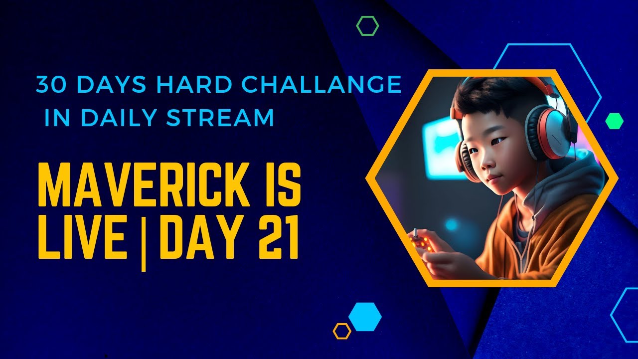 Day 21 of 30 days hard daily stream challenge || let's go baby - YouTube