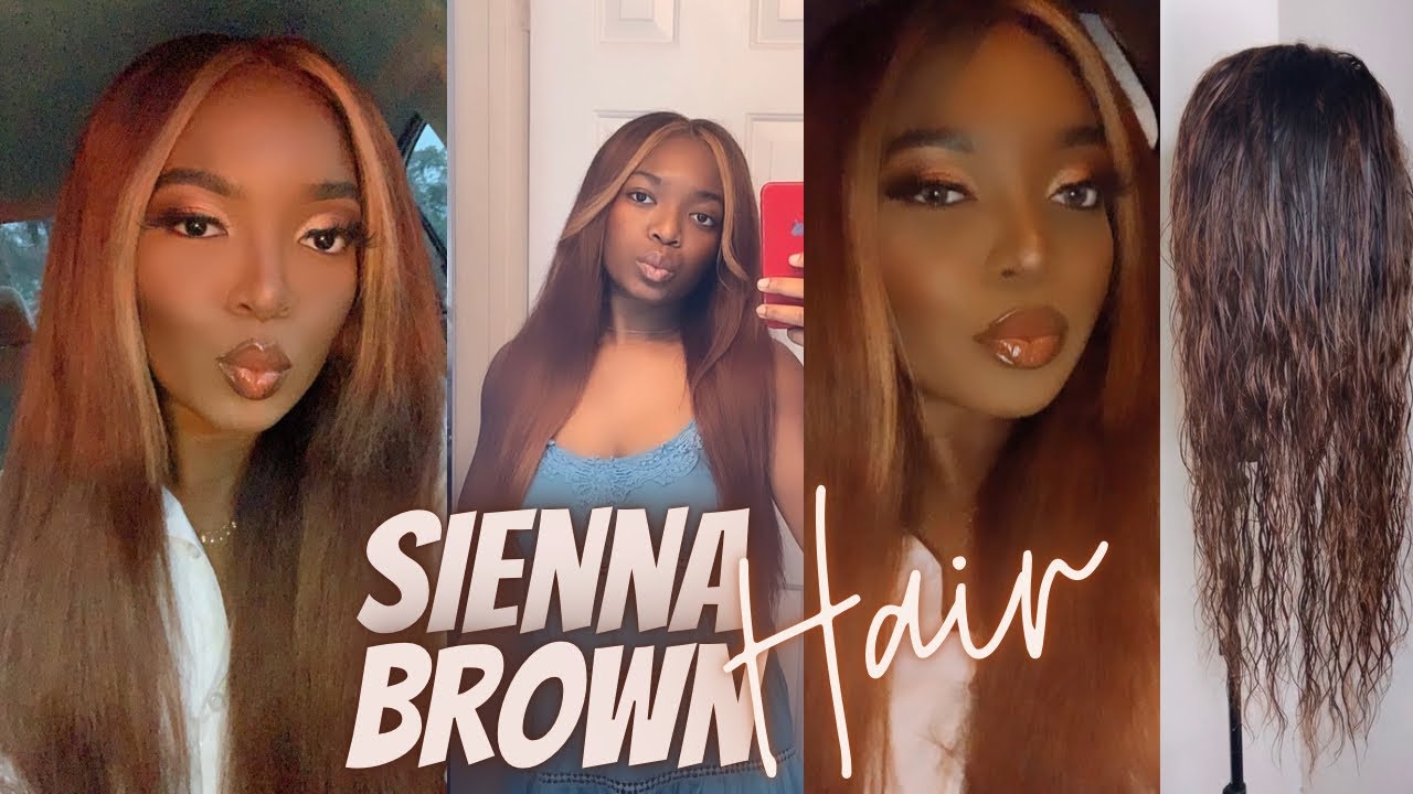 HOW TO: Sienna Brown hair + blonde streaks FT Beauty Forever Hair - YouTube
