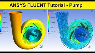 ✅ #ANSYS FLUENT Tutorial  Centrifugal Pump  Part 1/2