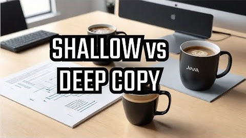 Shallow Copy vs Deep Copy in Java Explained with Examples | Java Cloning Tutorial