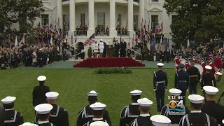 President Trump To Host French President Macron At First Official State Dinner