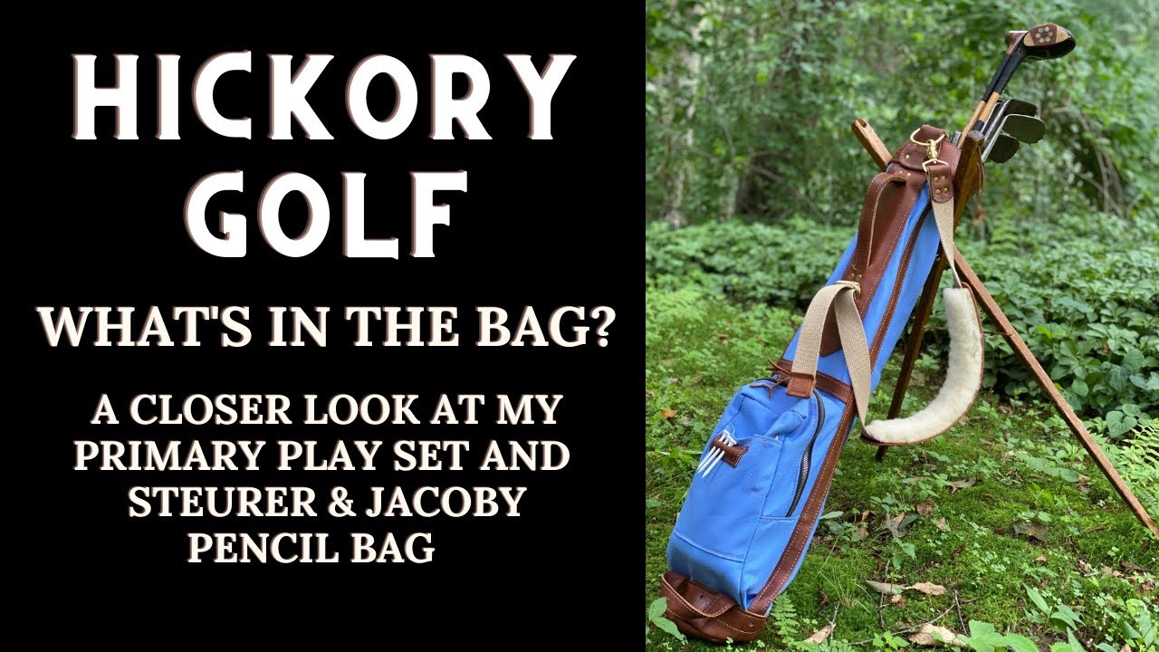 Tie Dye Golf Bag for Modern and Hickory Golf