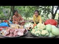 Sreypov's kitchen: Wow, Amazing village cooking for selling / Chab Chhay soup cooking