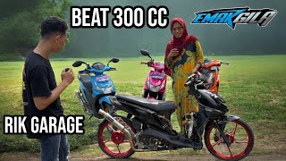 GILA INI BEAT 300 CC 🔥 #emakgila #rikgarage