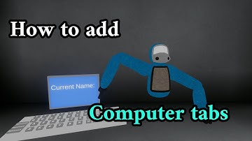 How to add computer tabs to your gorilla tag fan game