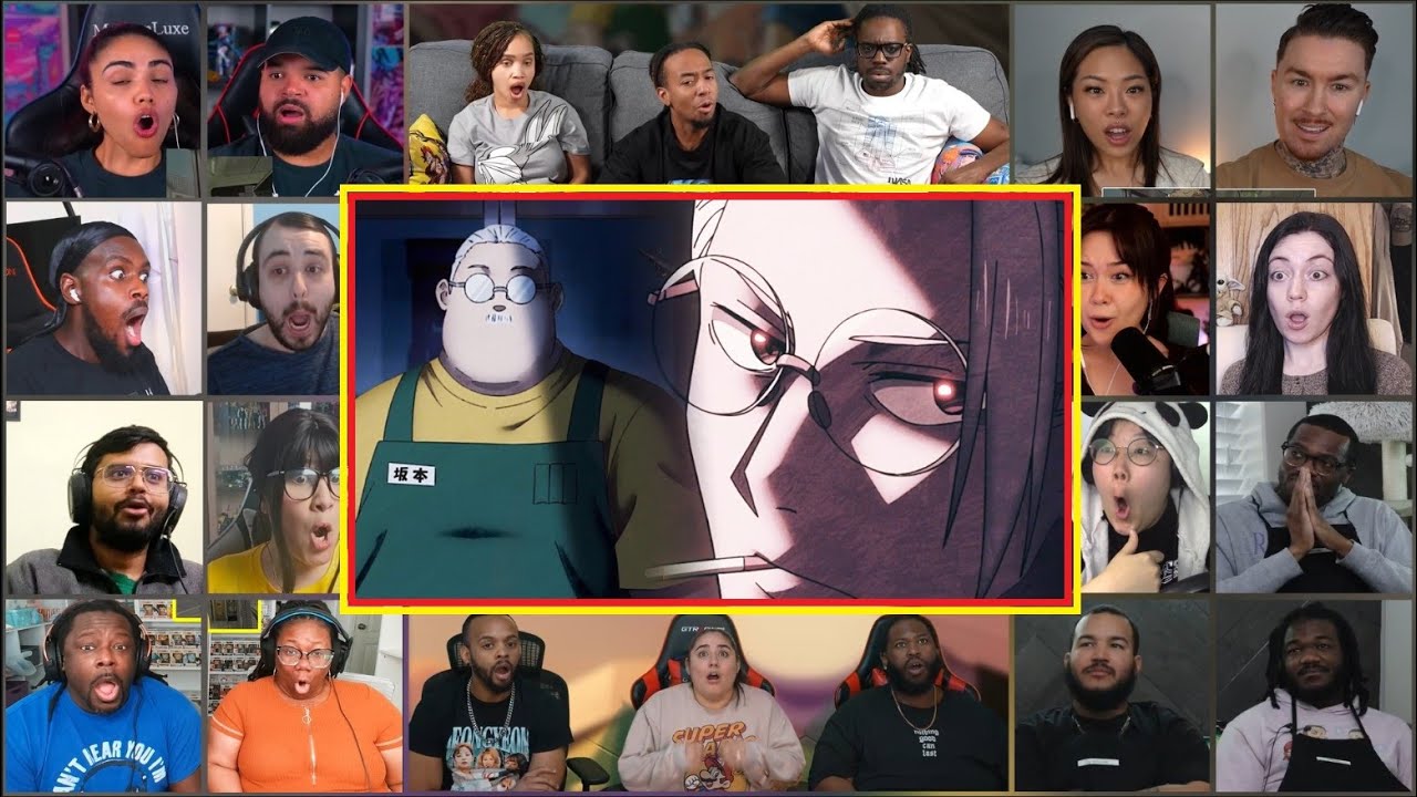 Sakamoto Days Episode 1 Reaction Mashup | サカモトデイズ