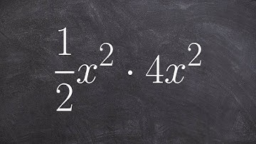 Applying the rules of exponents to multiply to monomials