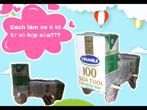 Tạo hình xe đạp từ ống hút