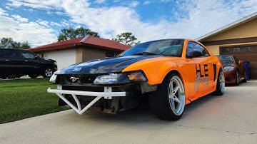Installing A Front Bash Bar On My Mustang!!!