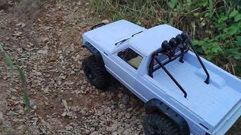 Jeep Comanche RC Axial SCX10 II INJORA hard body.