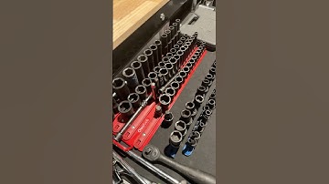 Must have Olsa socket organizer! #tools #mechanic #diy #automotive #snapon #technician #ratchets