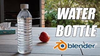 Blender Beginner Tutorial : Realistic Water Bottle