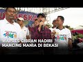 WAPRES GIBRAN HADIRI MANCING MANIA DI BEKASI