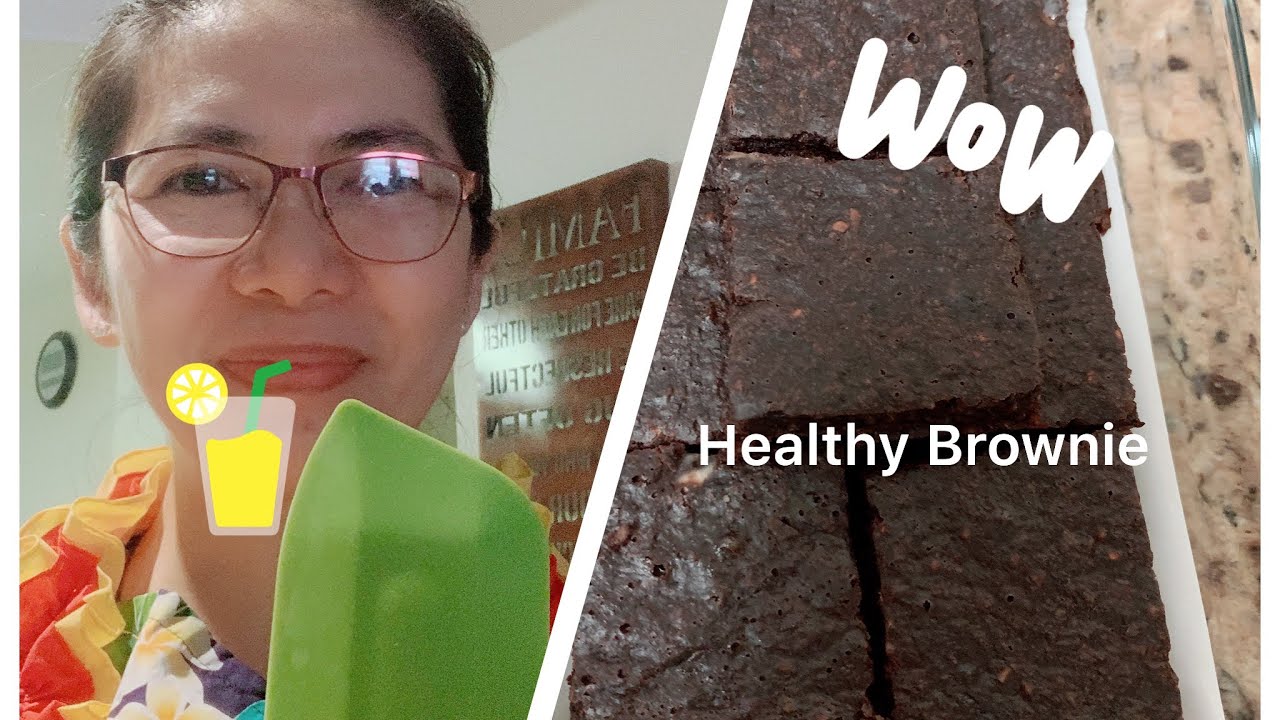 How to make Healthy Brownie Recipe? YouTube