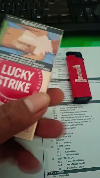 LUCKY STRIKE rokok kretek terbaru ' mantab'