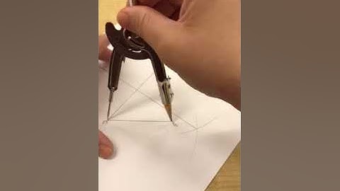 Circle circumscribed around a triangle