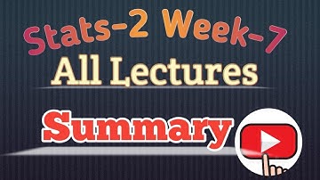Lecture Summary week-7 | i.i.d. samples, Empirical distribution, mean, variance  #statistics -2