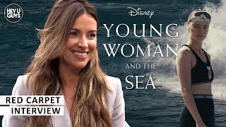 Amelia Warner | Young Woman and the Sea Premiere |True Story of Trudy Ederle | Daisy Ridley